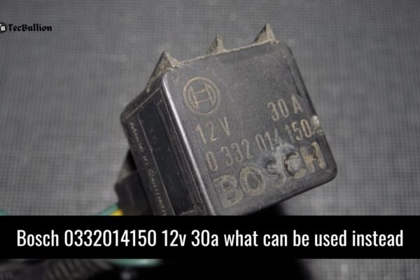 Bosch 0332014150 12v 30a what can be used instead